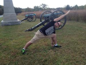 Michael Romero Parsvakonasana