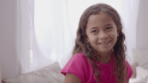 Dove Curly Little Girl