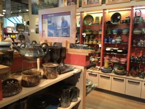 LOCAL ART Here you can find unique pottery and other artwork, including that made by First Nations peoples.